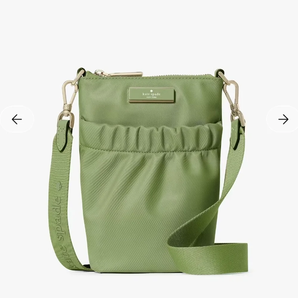Kate Spade Carter Green Phone Crossbody Bag - Picture 2 of 4